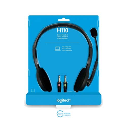 [HCM]Tai Nghe Logitech H110 có mic 2 jack cắm