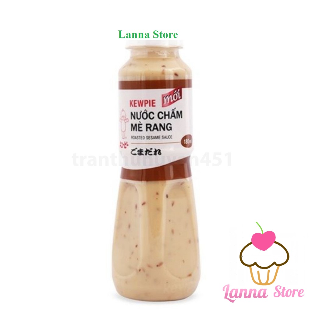 Nước chấm mè rang sốt mè rang Kewpie chai 180 ml