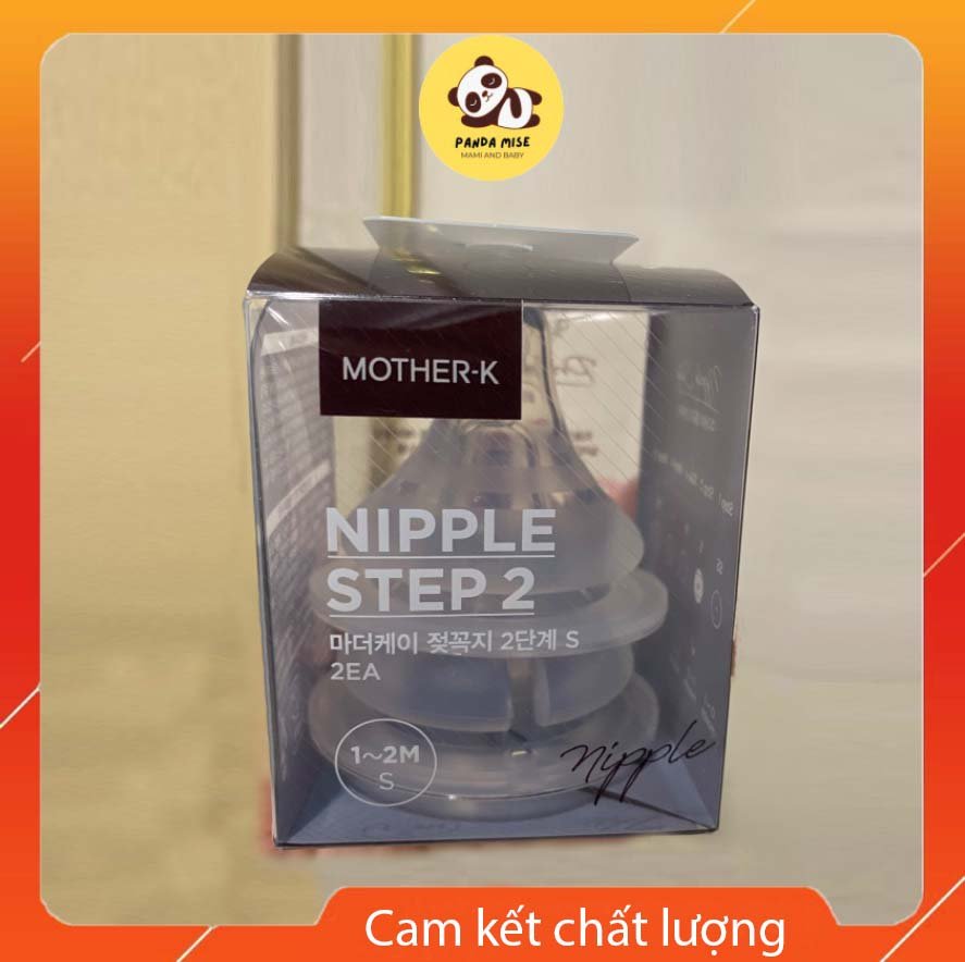 Núm TY Silicon Mother K nội địa Hàn  đủ size cho bé( S- XL)- thích hợp với các bình Moyuum, Gross, OU...