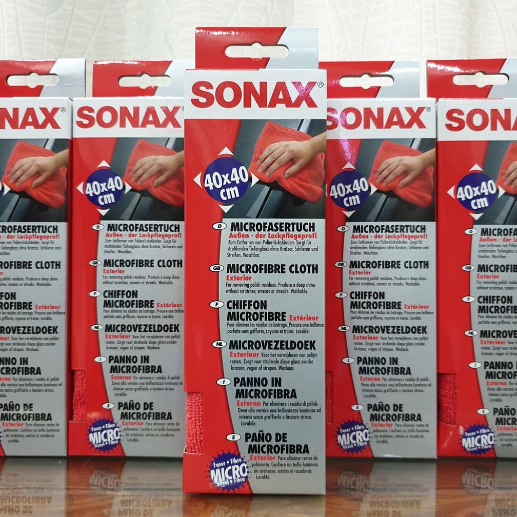 Khăn Lau Xe Siêu Sợi Sonax Microfibre Cloth