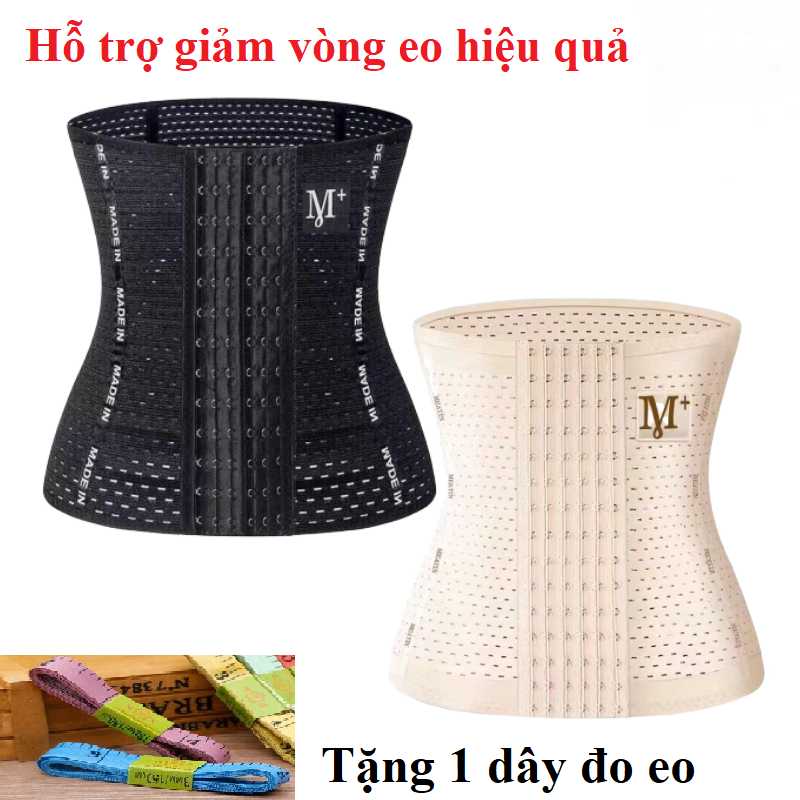Đai Nịt Bụng Định Hình Giảm Mỡ, Giảm eo sau sinh hiệu quả- Mẫu Mới 6 Nấc Cài - 4 Thanh Chống Cuộn - Chiều Cao Gen 25cm - Gen Nịt Bụng Định Hình Tạo Vòng Eo Thon Gọn G02