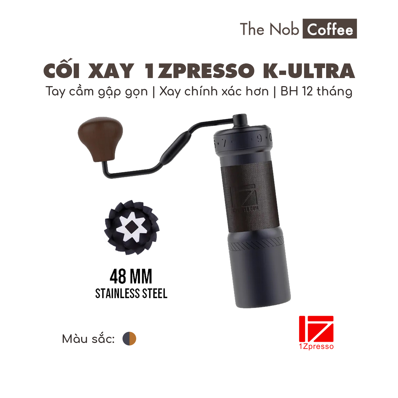 1Zpresso K-Ultra | Cối xay cà phê chuyên dụng Espresso và Pour-over