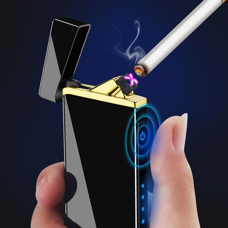 Bật lửa LIGHTER HB-152 cảm ứng 2 tia plasma chéo cực đẹp