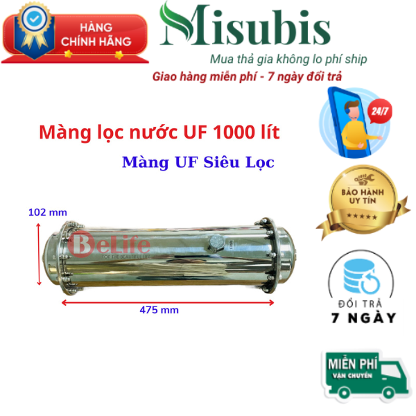 Màng lọc nước uf công nghiệp , màng lọc nước uf công suất 1000 lít , 2000 lít ,3000 lít