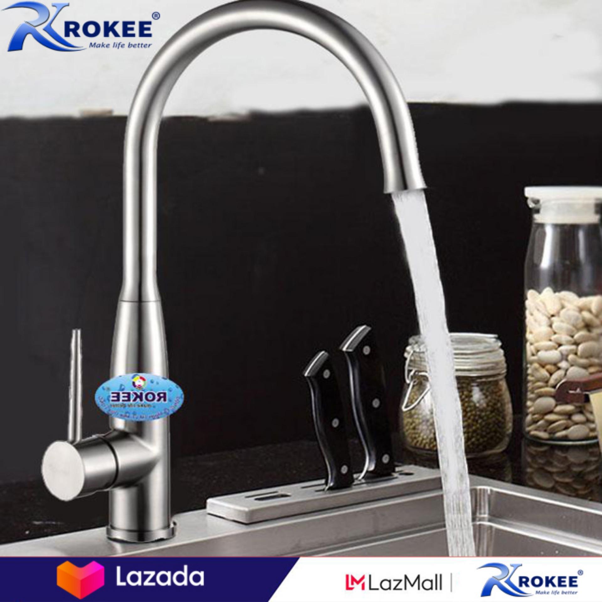 Vòi rửa chén nóng lạnh rokee - dl111