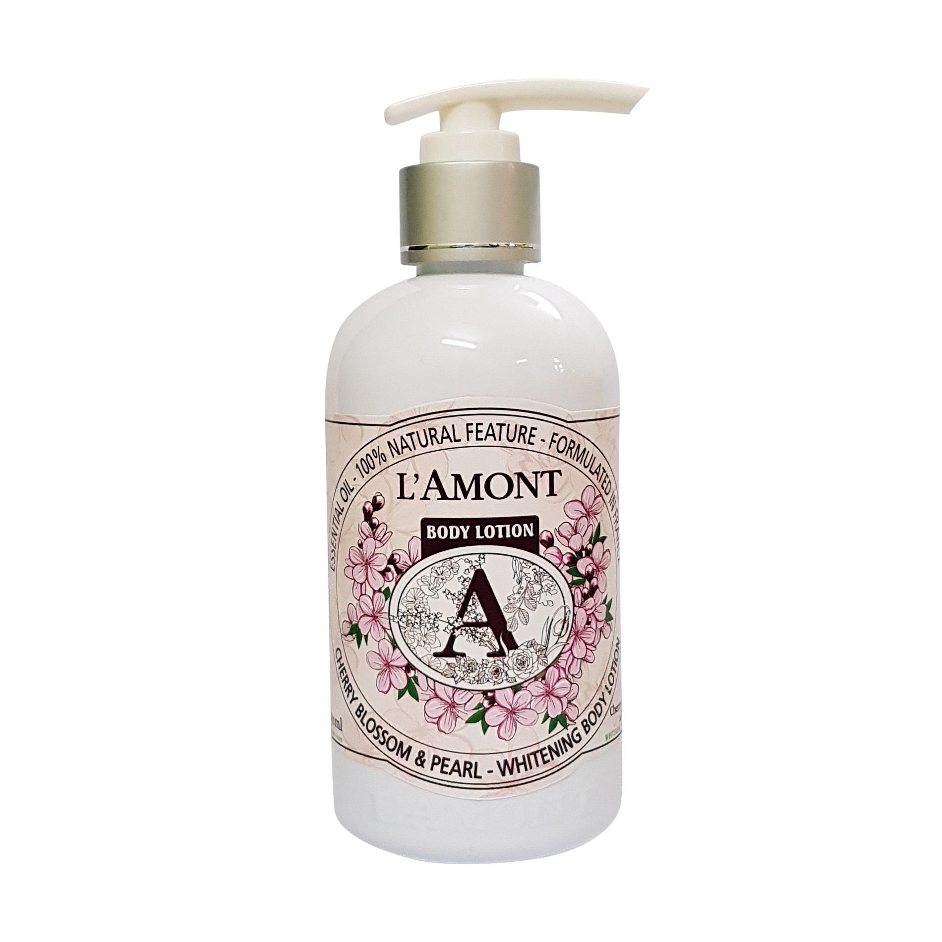 Sữa dưỡng thể lamont hoa anh đào hoặc hoa hồng chai 250ml
