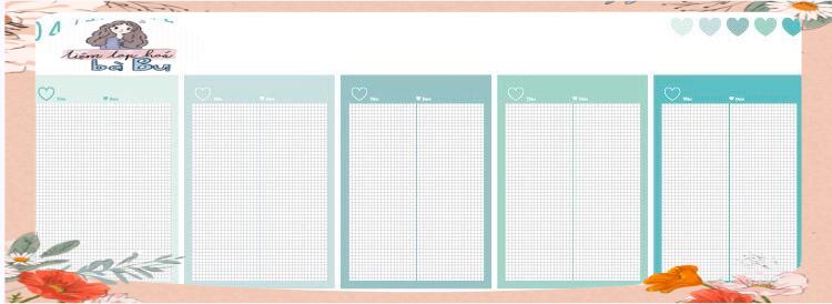 Tập giấy take note size B5 mỗi tập 30 tờ 5 mẫu giấy dùng để ghi chép hoặc refill sổ còng binder DIY