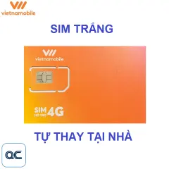 FREESHIP - CHƯA KÍCH HOẠT. [HCM]Sim trắng tự thay phôi 4G vietnamobile