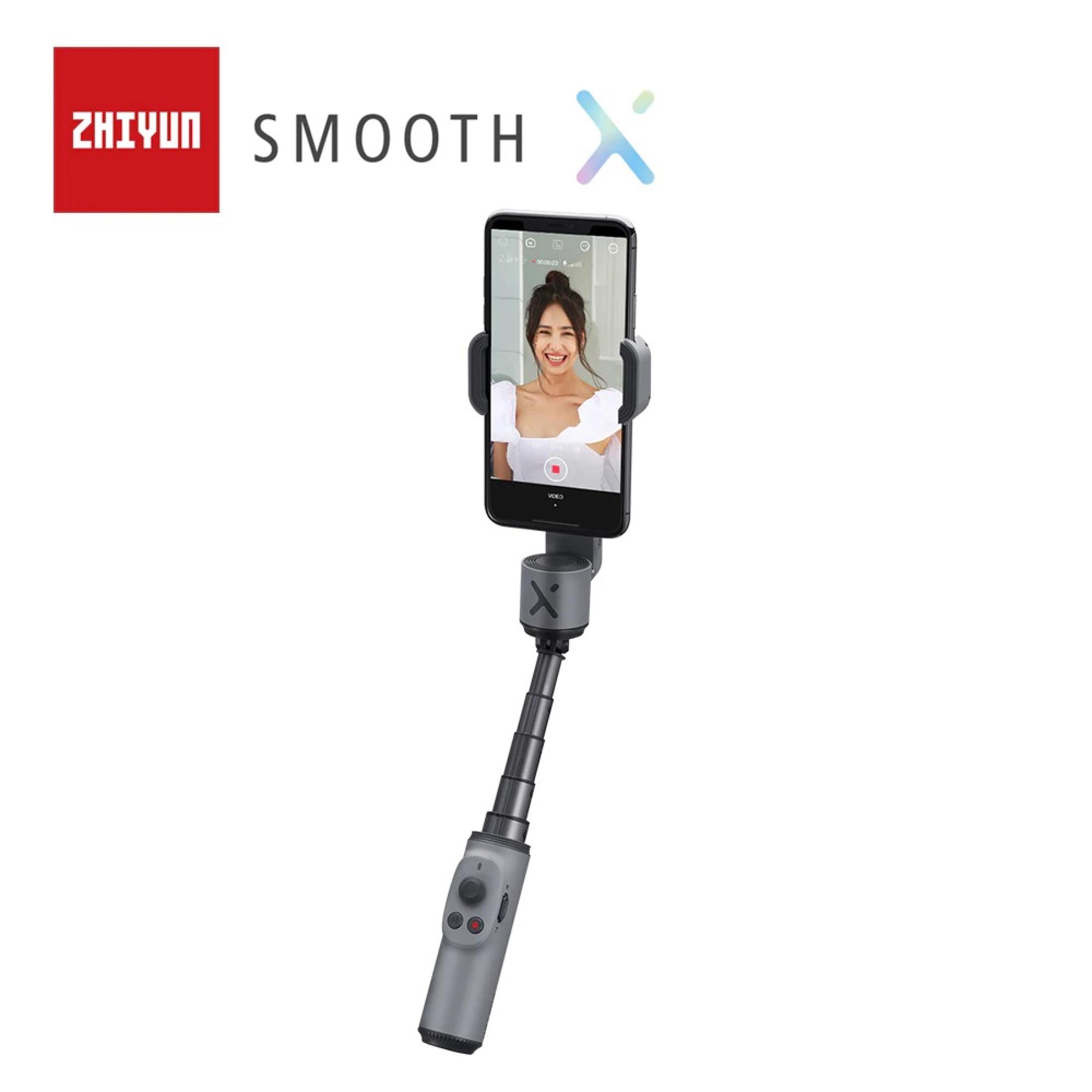 Gimbal | Tay cầm chống rung chuyên nghiệp cho điện thoại kiểu dáng gậy chụp hình Selfie iPhone Samsung Huawei Xiaomi Redmi | Zhiyun Smooth X