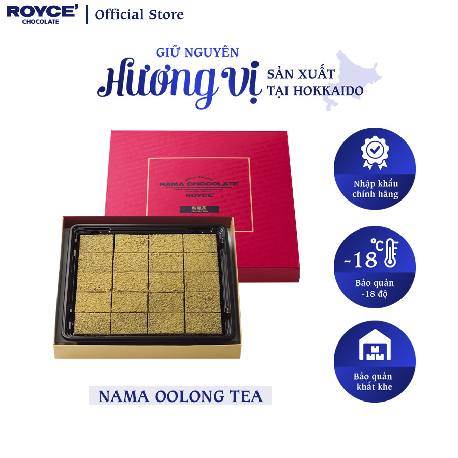 Royce' Chocolate tươi Nama  "Oolong Tea" - Royce' Nama Chocolate  "Oolong Tea"