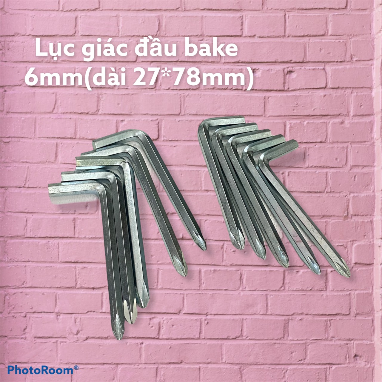 Lục giác đầu bake 6mm