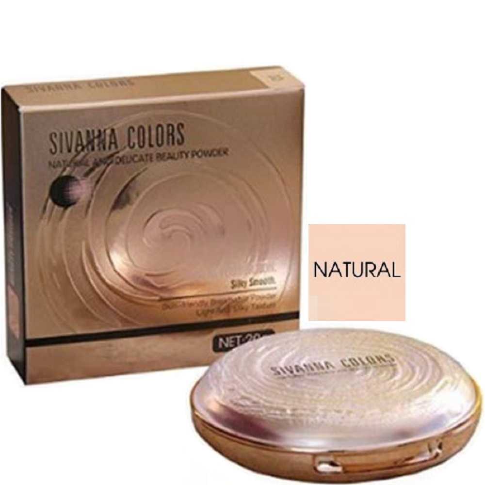 Phấn Phủ Số 02 Tông Da Tự Nhiên Sáng Sivanna Colors