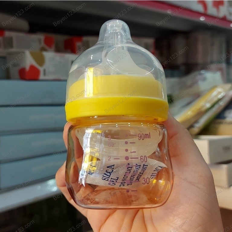 Bình sữa ppsu cổ rộng cao cấp kichilachi