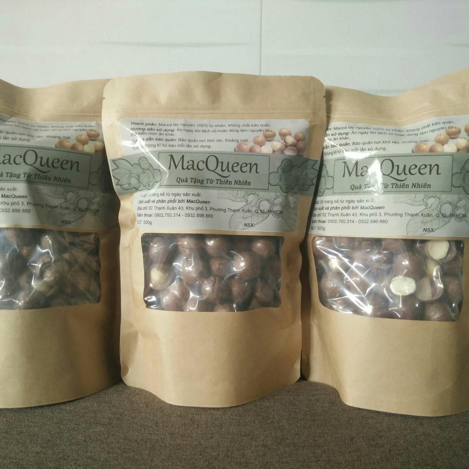 Combo 10 kg hạt macca Lâm Đồng sấy