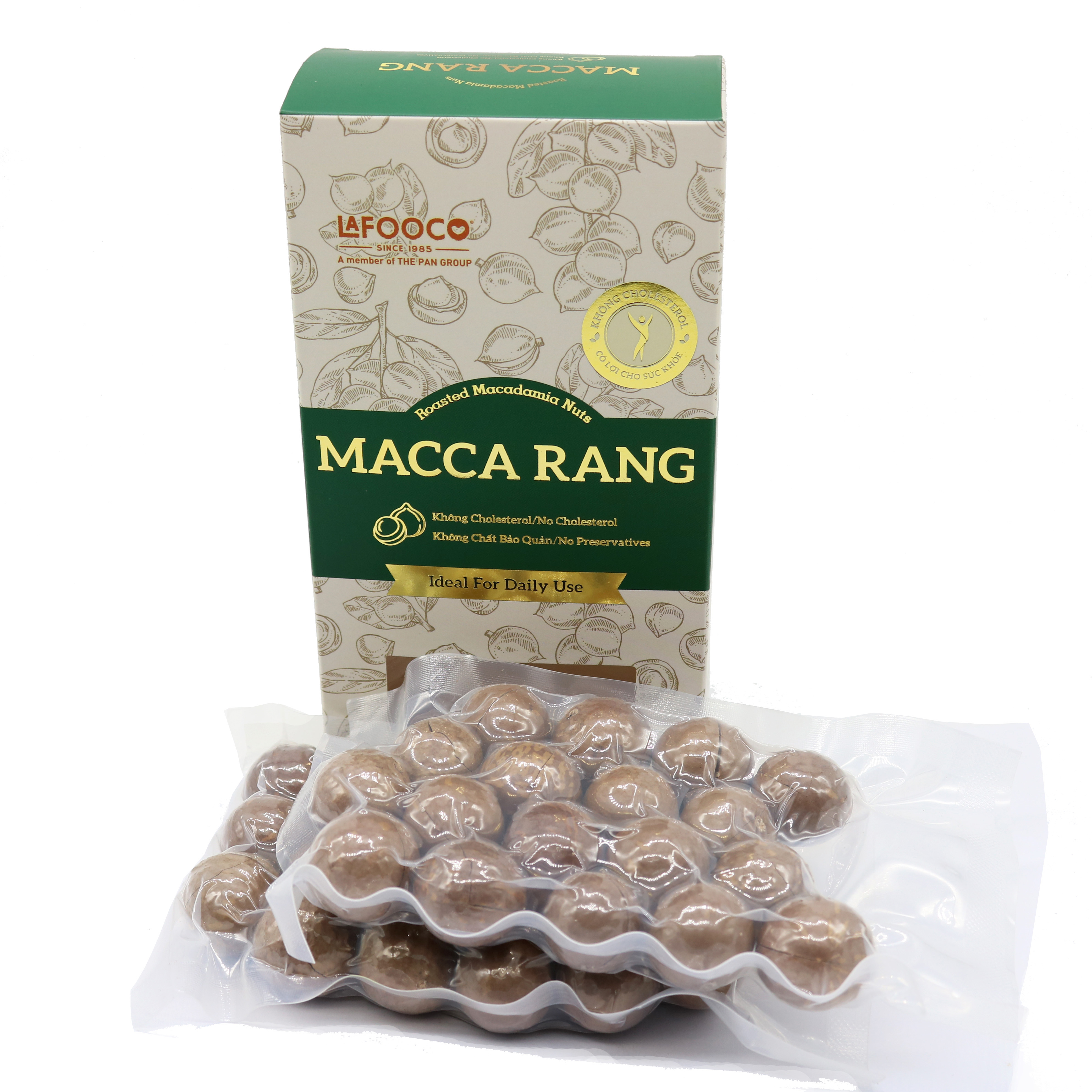 Hạt MACCA Rang LAFOOCO Hộp 250g (Tặng dụng cụ tách vỏ)