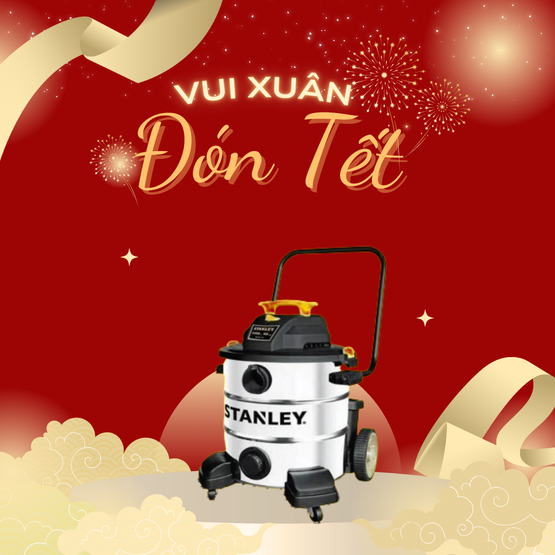Máy hút bụi công nghiệp 3 chức năng 60l stanley sl19199-16a - hàng chính hãng