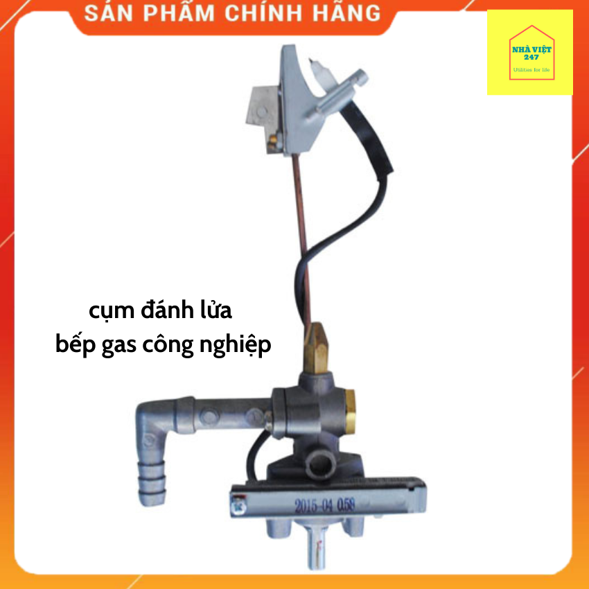 Bộ Chế Đánh Lửa Bếp Gas Công Nghiệp, Cụm Ic Đánh Lửa Bếp Khè Ga Tặng Núm Bật[ NhaViet247] Hàng Tốt -Gía Rẻ -HÀNG LOẠI 1