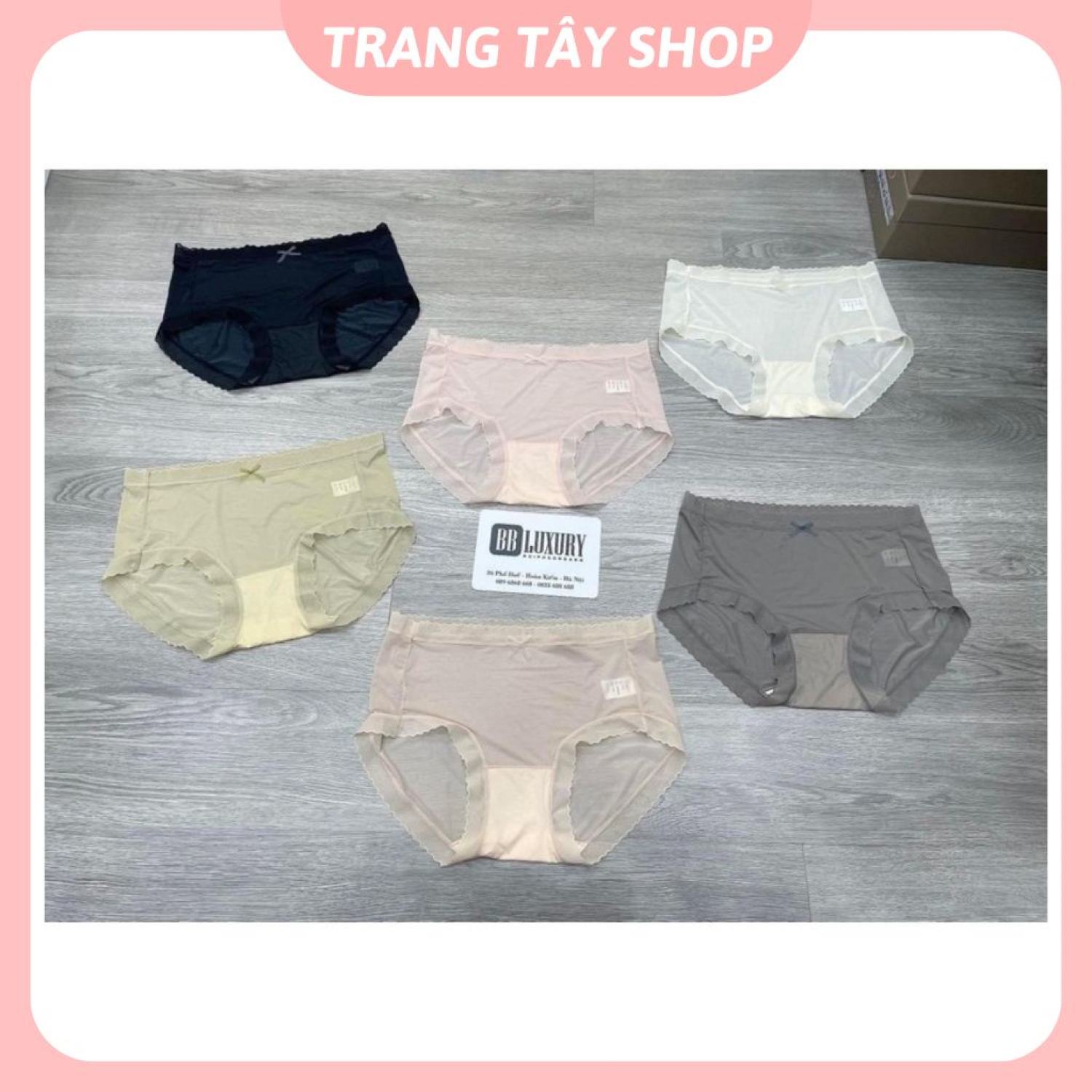 Quần lót nữ tàng hình siêu mỏng, thoáng mát