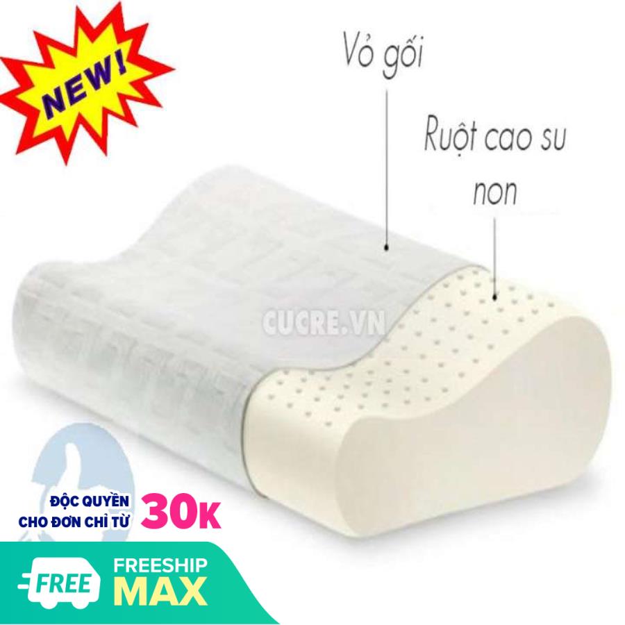 Gối Cao Su Non Liêna Chống Đau Mỏi Vai Gáy Chống Ngáy 100% Cao Su Tự Nhiên - Nâng Cấp Chất Lượng Ngủ Của Mọi Người Mềm Mại Ấm Áp Và Thoải Mái