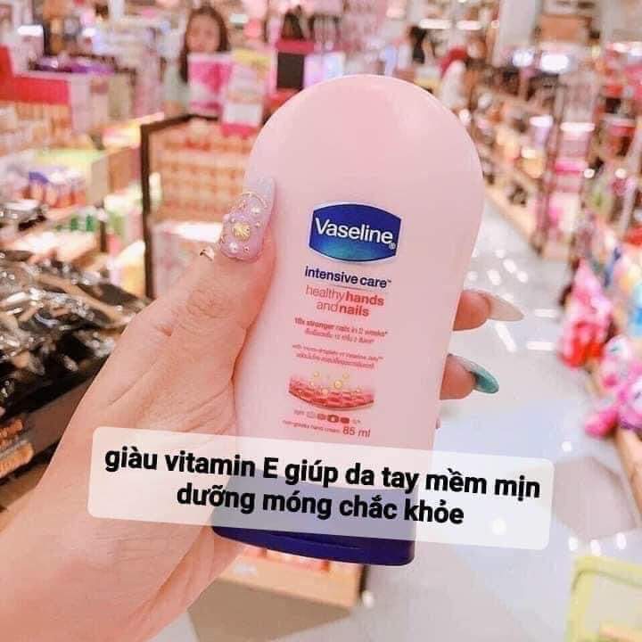 Kem Dưỡng Da Tay Giúp Làm Ẩm, Mềm Mượt Da Tay Và Móng Tay Vaseline