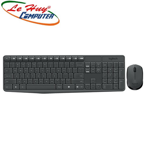 Bộ Phím Chuột Không Dây Logitech MK235