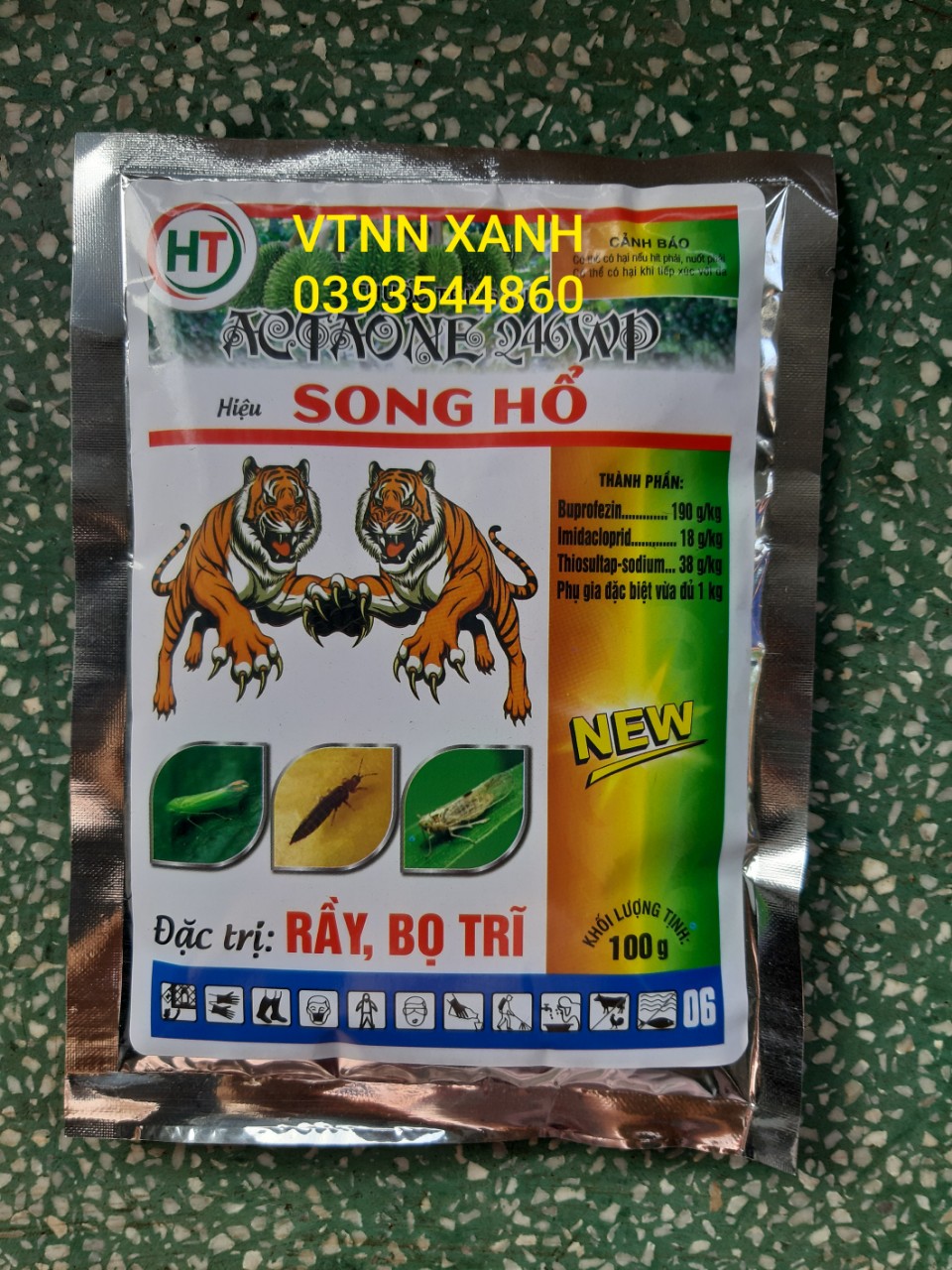 Thuốc trừ rầy Song hổ Diệt trừ rầy bọ trĩ hiệu quả