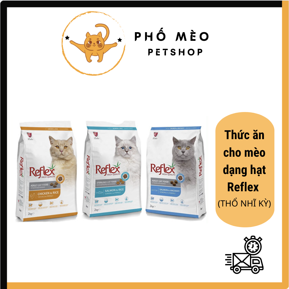 Hạt Reflex dành cho mèo 2kg
