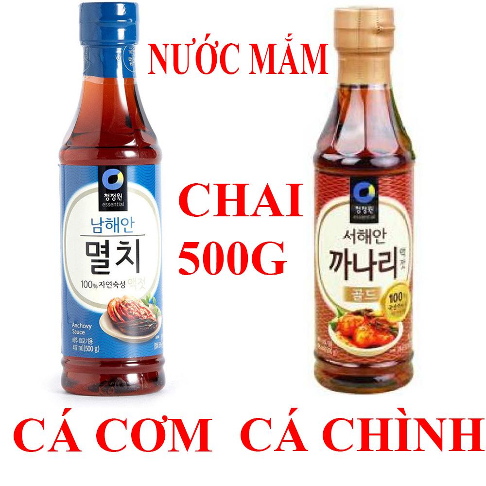 Nước mắm làm kimchi nhập khẩu Hàn Quốc 500ml