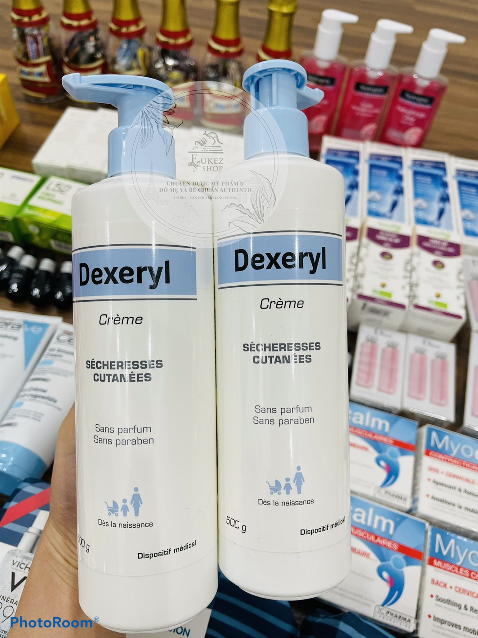 DEXERYL PHÁP Kem dưỡng ẩm ngừa chàm sữa, cho bé Dexeryl 500g - NK Pháp
