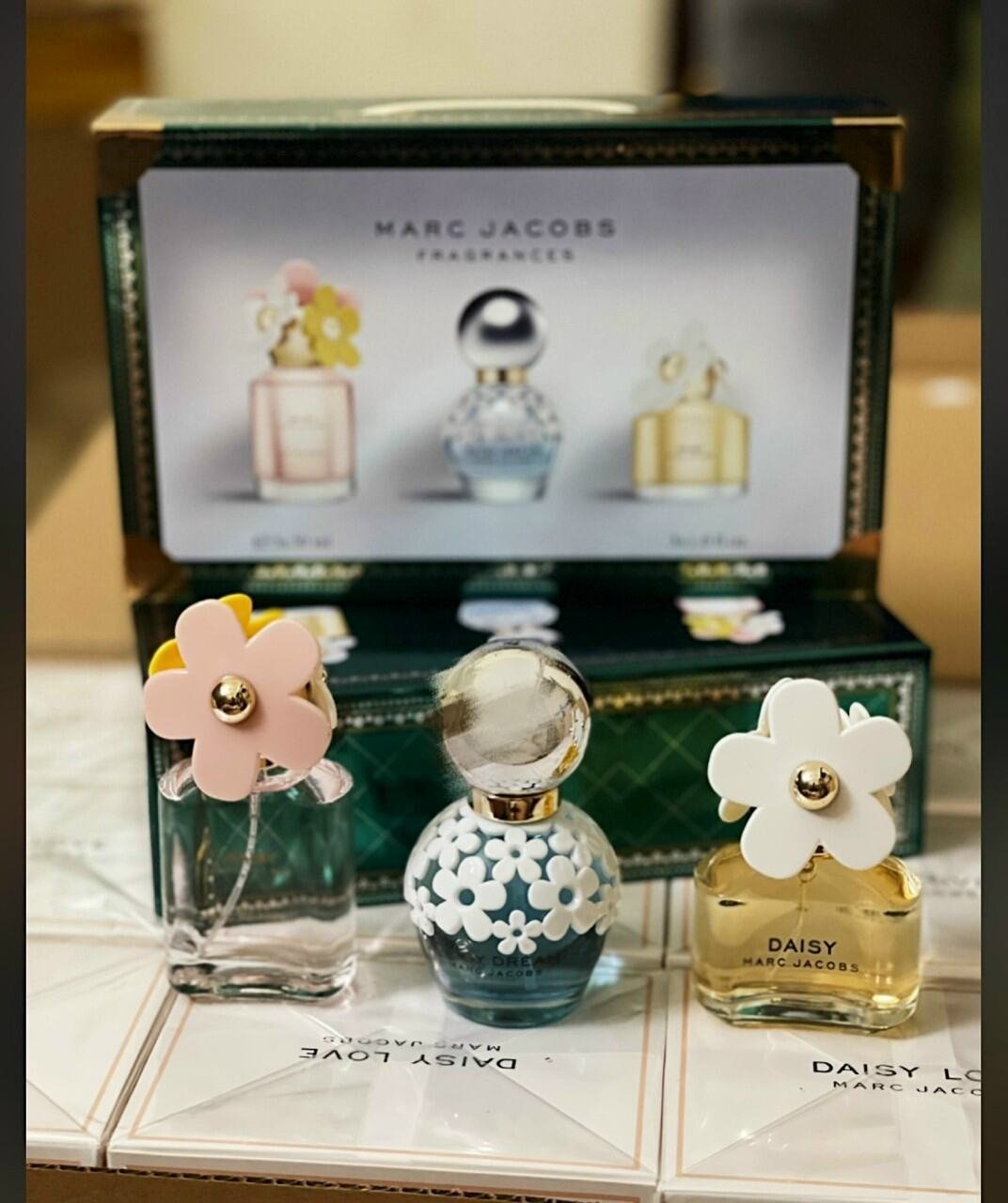 Set nước hoa quà tặng Marc Jacobs Daisy Dream 3 chai mini