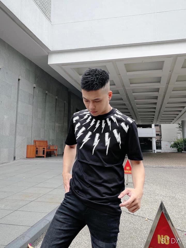 ÁO THUN NAM PHONG CÁCH HỌA TIẾT SẤM SÉT SIÊU SANG CHẤT LIỆU CAO CẤP MỀM MỊN THOÁNG MÁT