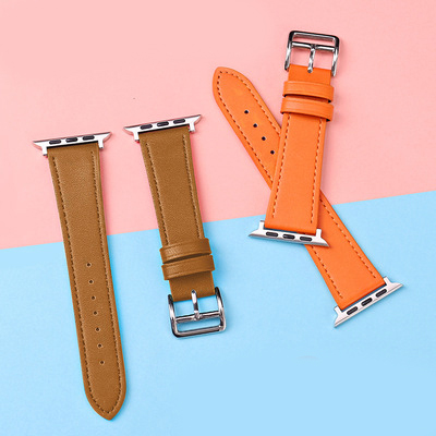 DÂY DA HERMES KHÓA ĐÔI DÀNH CHO APPLE WATCH SERI 6 5 4 3 2 1 SE