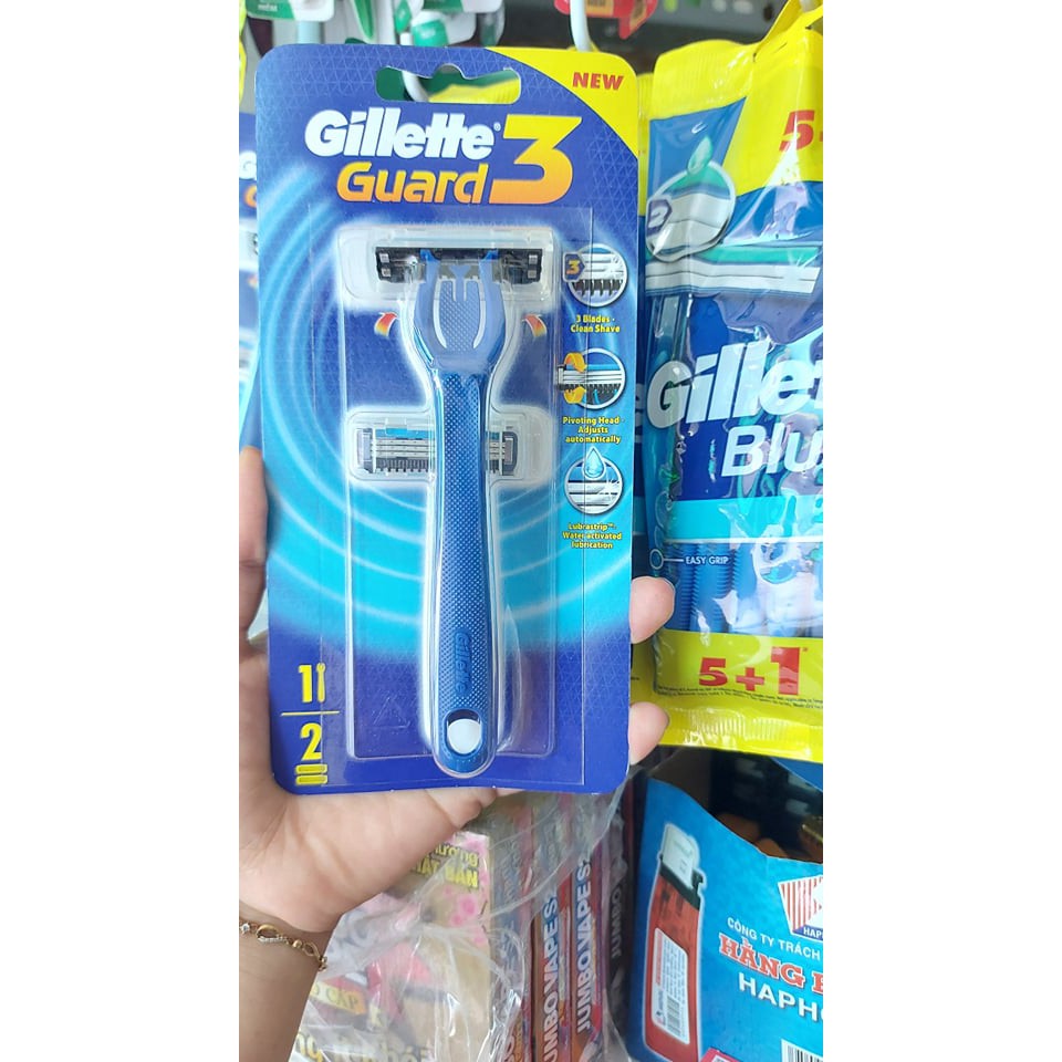 Dao cạo râu 3 lưỡi Gillette Guard 3