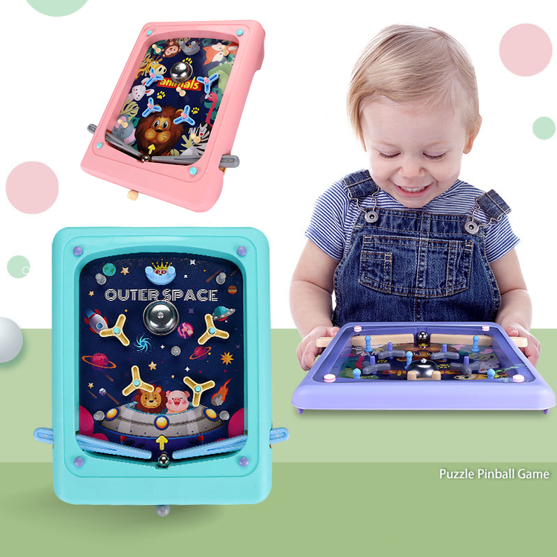 Bảng Bắn Bi Pinball Giải Trí Và Rèn Tập Trung -Phản xạ - Chính Xác Cho Bé Vui Chơi Thỏa Thích