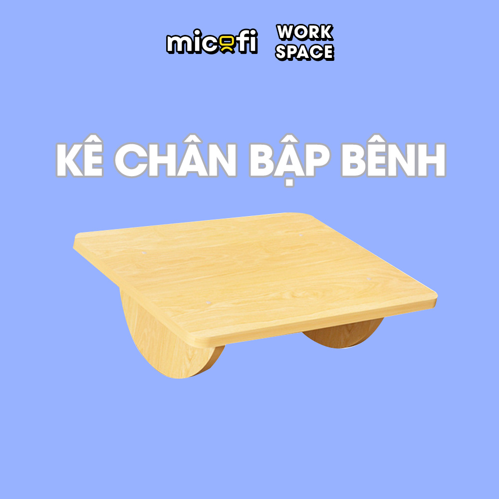 Gác Chân Micofi Kê Chân Công Thái Học Cho Dân Văn Phòng, Học Sinh, Sinh Viên, Massage Thư Giãn