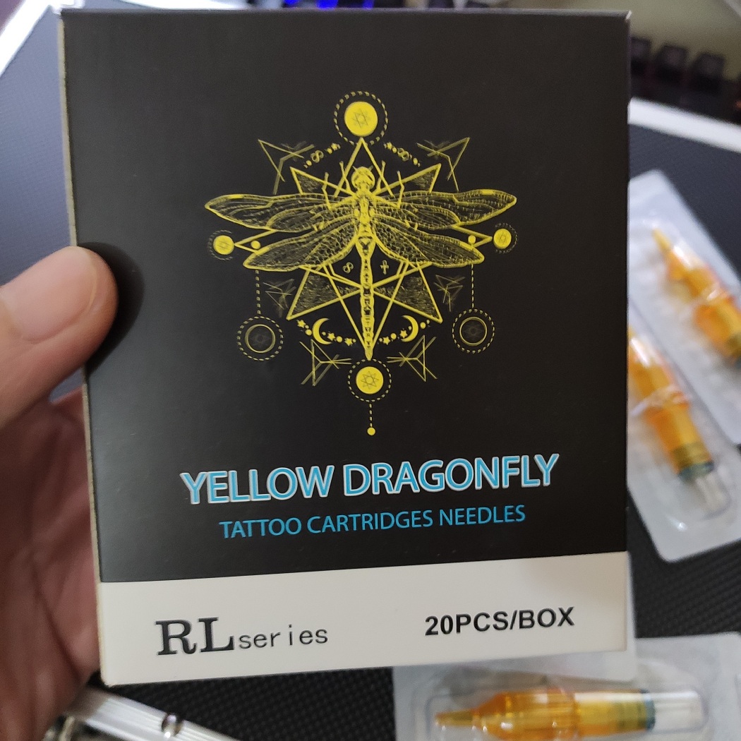 Kim Pen 9RL đi nét Yellow Dragonfly ( 20 kim / 1 hộp )