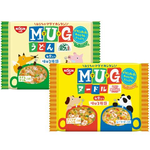 Mì Mug Nissin, mì chú hề Apaman Nissin ăn liền cho bé