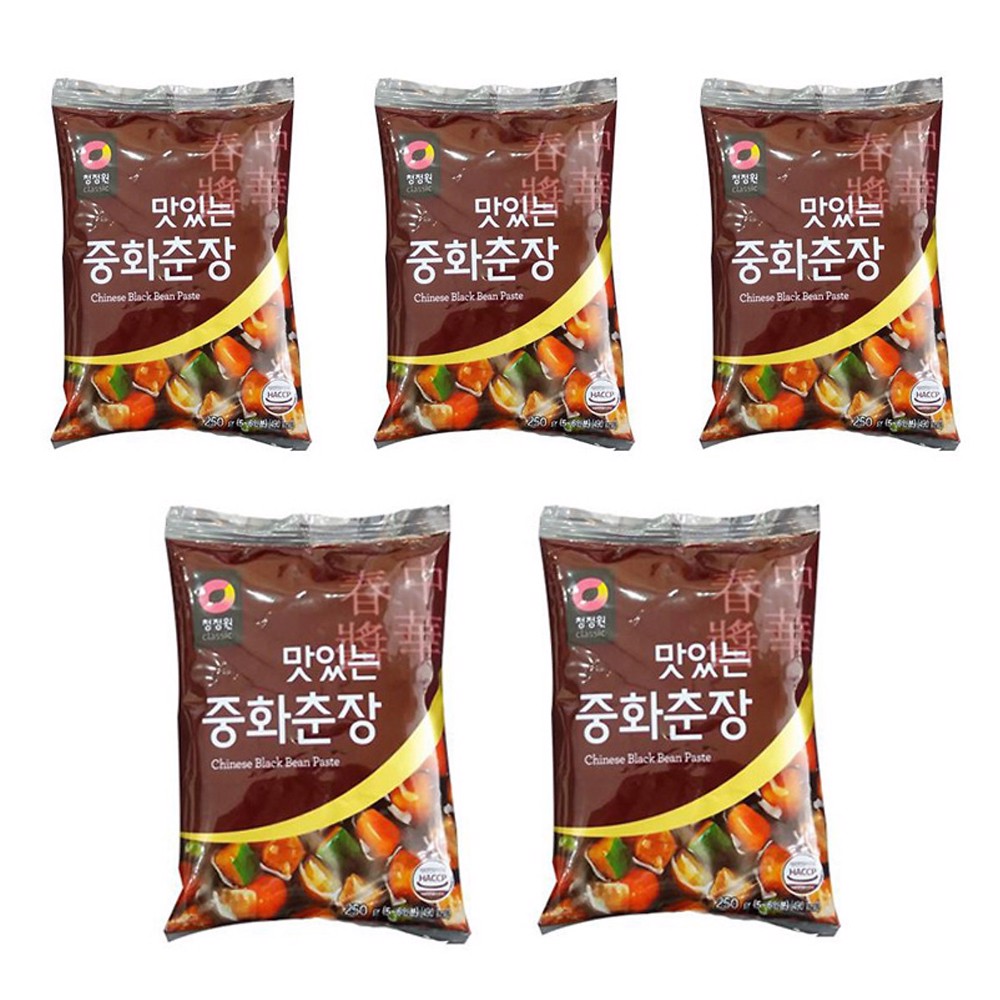 Combo 5 gói bột tương đen jajang hàn quốc deasang