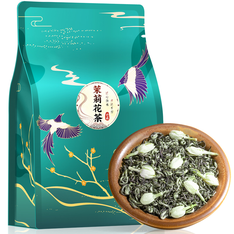 Jasmine Tea New Tea Super Strong Fragrance Maofeng Maojian Tea Green Tea Bulk 250g