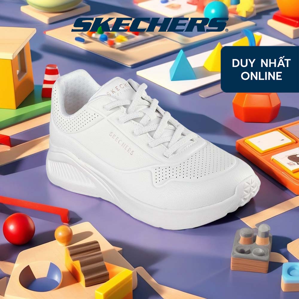 Giày Thể Thao Nữ Skechers SKECHERS Street Uno Lite Lite Work - 177289-WHT Memory Foam Online Sale