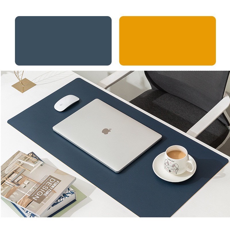 Thảm Lót Chuột Cỡ Lớn 30x60cm, Chất Kiệu Da PU Cao Cấp Chống Nước, Dùng Được 2 Mặt Tiện Dụng