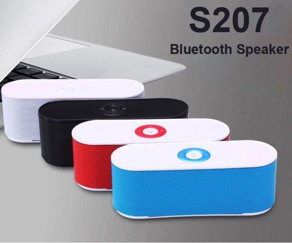 Loa bluetooth sang trọng hiện đại âm thanh hay bass ấm S207