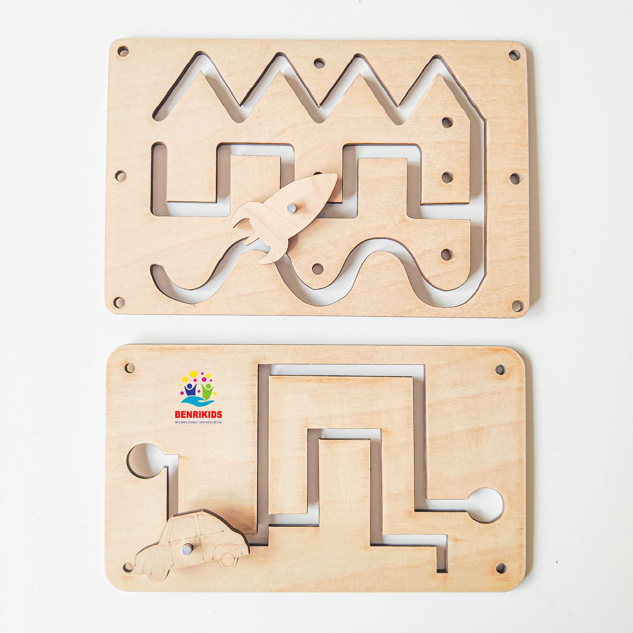 Benrikids busy board DIY board maze accessories kids DIY craft toy