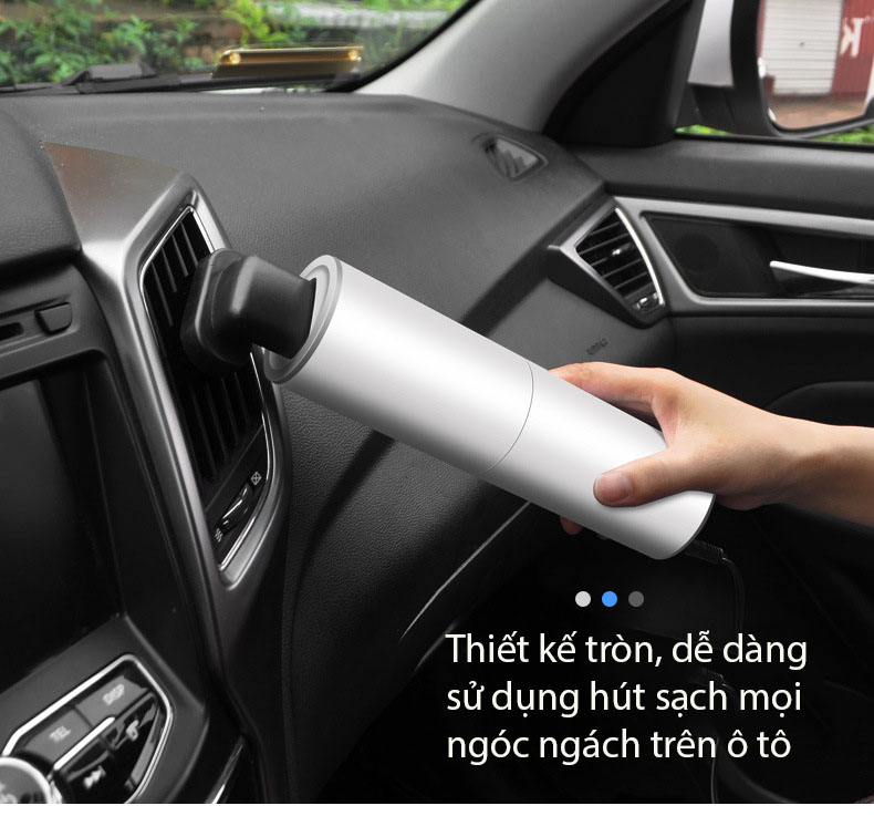 Máy hút bụi ô tô cầm tay công suất cao 12v 120w - vacuum cleaner 2