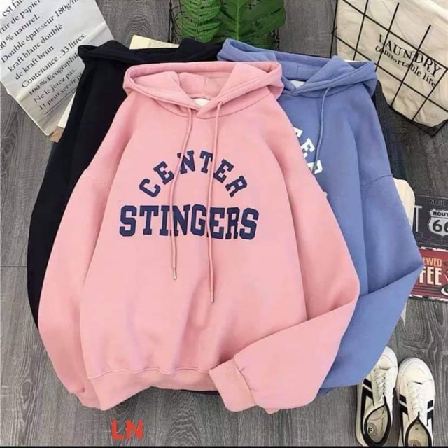 Áo hoodie STING đủ màu LN12 , Áo thun nam nữ, quần kaki, quần nữ, sét bộ mặc ở nhà, áo thun tay dài, quần jean ống rộng - THE THY