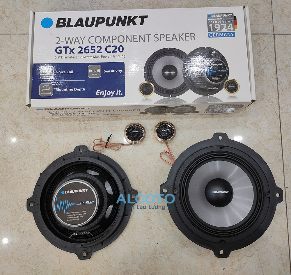 Hcm-loa cánh blaupunkt gtx 2652 c20 cho xe hyundai-kia. gồm 2 loa cánh kèm hai cặp loa treble bảo hành 12 tháng