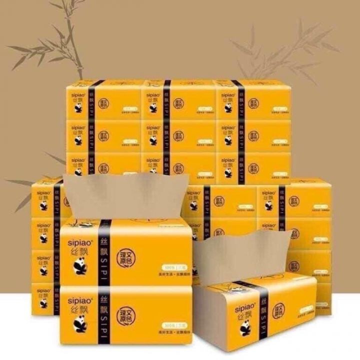 Combo 5 bịch giấy ăn gấu trúc