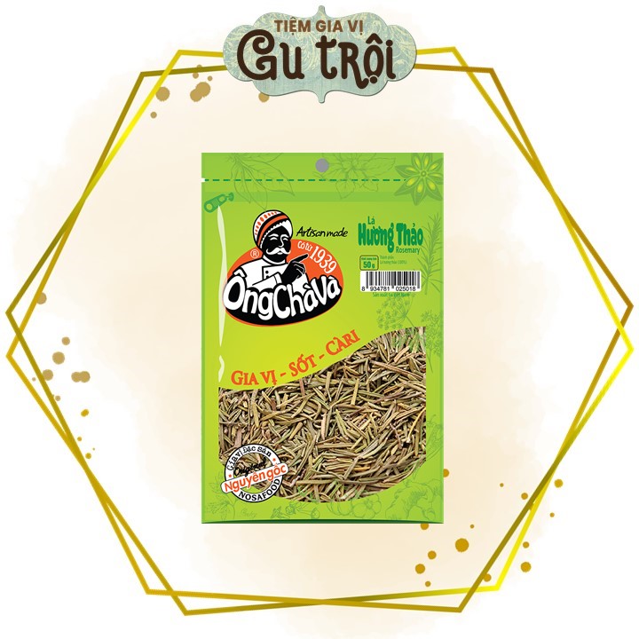 Lá hương thảo Ông Chà Và 50gram