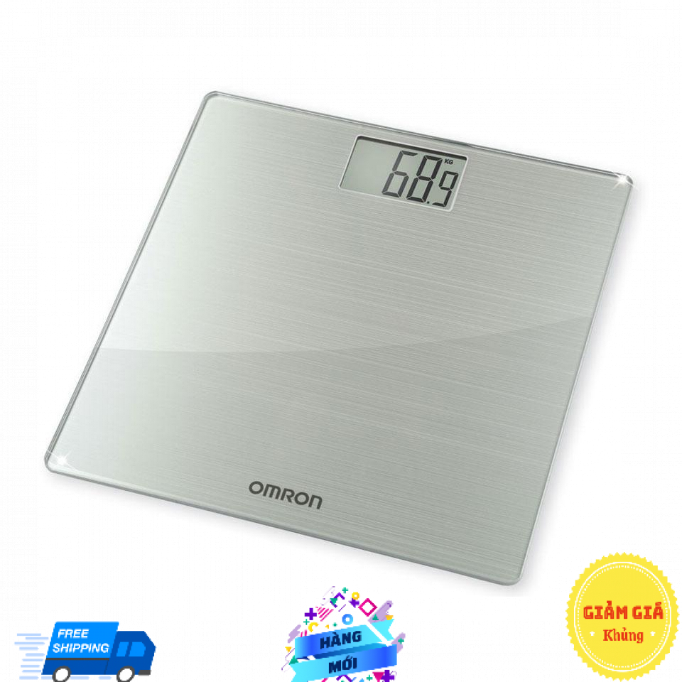 Cân sức khỏe điện tử Omron HN-286 - Kính cường lực, chính xác 0.1 kg, bảo hành 2 năm
