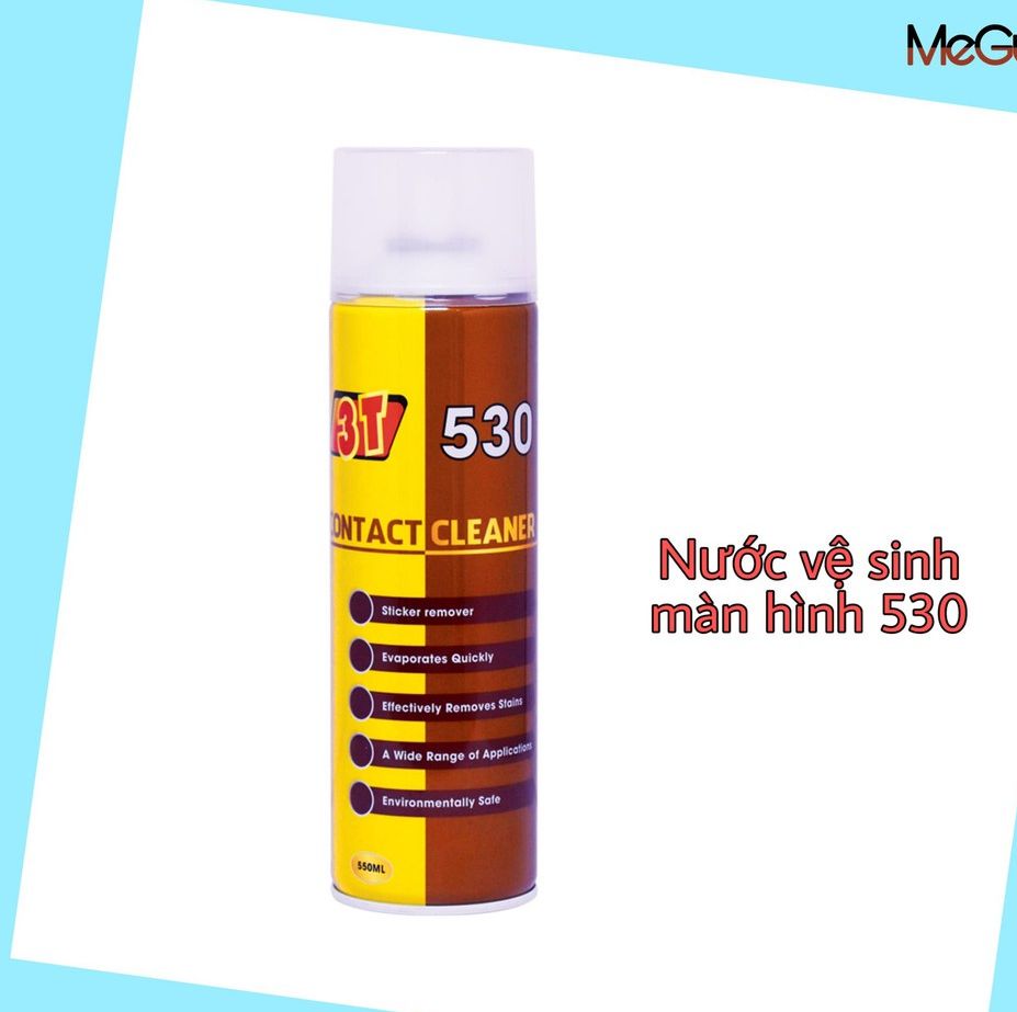 Bình xịt tẩy keo falcon rh-530 - chai xịt lau máy linh kiện, tẩy rửa màn hình điện thoại, lọ xịt rửa vết bẩn